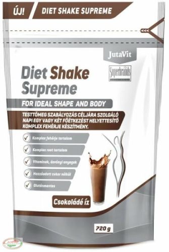 JutaVit Diet Shake Supreme Csokoládé íz 720g 