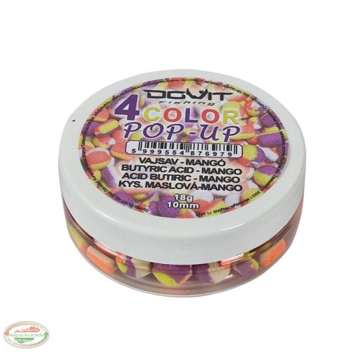 Dovit 4 Color Pop-Up 10mm - Vajsav-mangó 