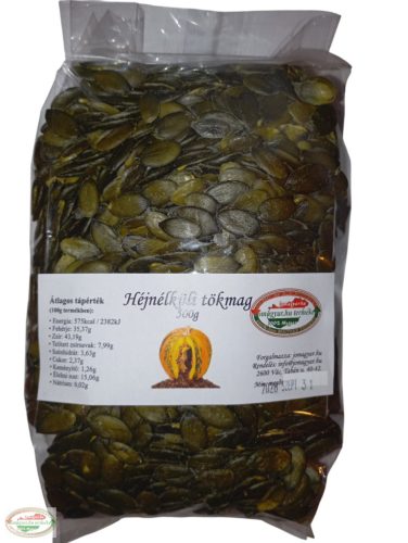 Héjnélküli tökmag 500 g 