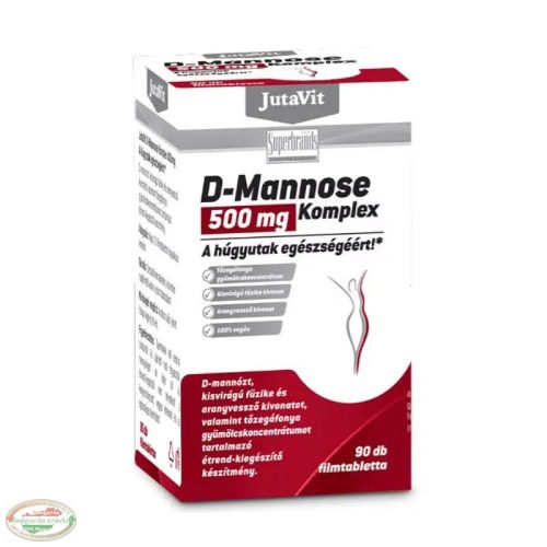 JutaVit D-Mannose Komplex 500mg filmtabletta 90db