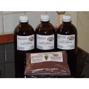   Tökmagolaj-szőlőmagolaj-szőlőmag őrlemény csomag 3X0,5 l+250g