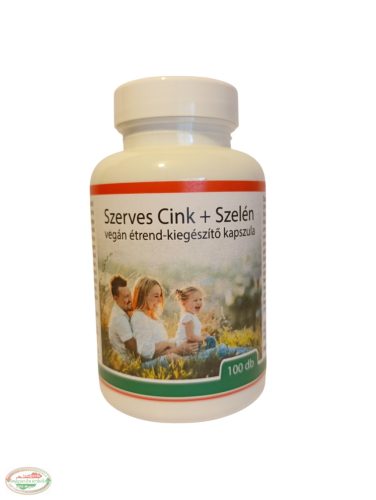Szerves cink+szelén kapszula 100db