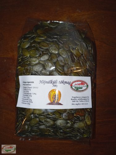 Jómagyar héjnélküli tökmag 500 g 500g 0,5 kg