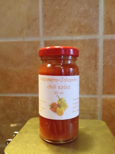 Habanero + Jalapeno chili szósz 90 ml