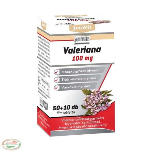  JutaVit Valeriana 100 mg tabletta 50+10 db