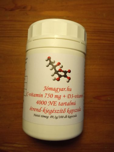 Olcs C vitamin 750 mg D vitamin 4000 NE Duo kapszula 100db ra 2500 Ft