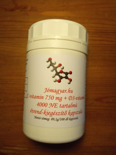 Olcsó C-vitamin 750 mg+D-vitamin 4000 NE Duo kapszula 100db Ára:2500 Ft