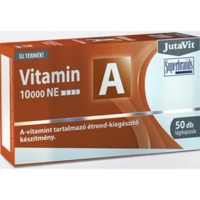 JutaVit A-vitamin 10 000 NE lágykapszula 50 db