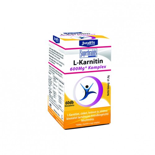 JutaVit L-Karnitin 600 mg Komplex 60 db