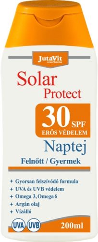 JutaVit Solar Protect SPF 30 naptej 200ml