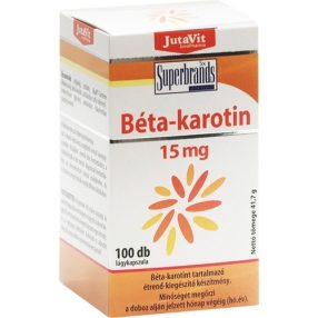 JutaVit Béta-karotin 15 mg kapszula 100db