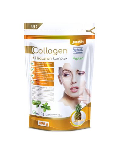 Jutavit Collagen + Hialuron komplex ananász 400g