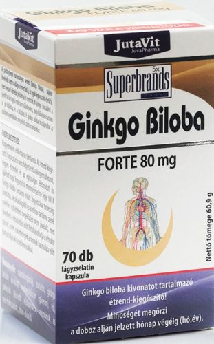 JutaVit Ginkgo biloba 80 mg 70x