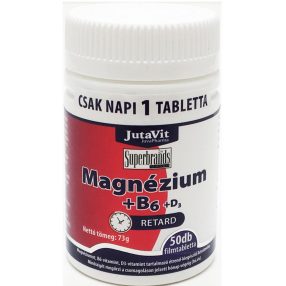JutaVit Magnézium + B6 + D3 50 db retard