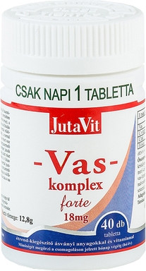 JutaVit Vas komplex 18 mg 40 db 