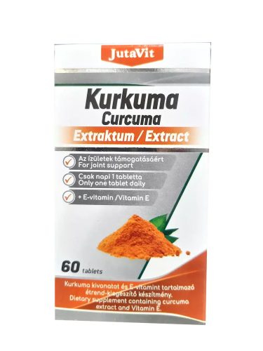 JutaVit Kurkuma extraktum tabletta 60 db 