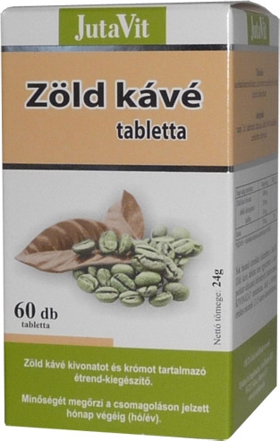 JutaVit zöld kávé tabletta 60 db 