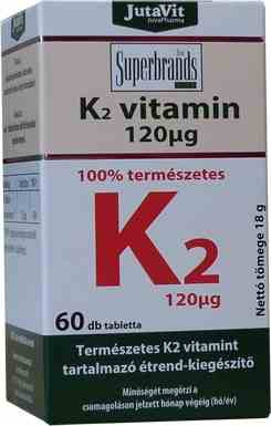 JutaVit K2 vitamin 120 μg 60 db