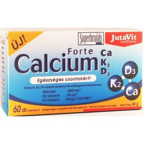 JutaVit Calcium Forte Ca/K2/D3 60 db