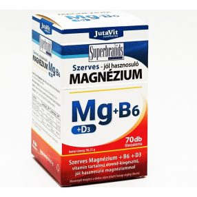 JutaVit Szerves Magnézium B6 D3 70 db