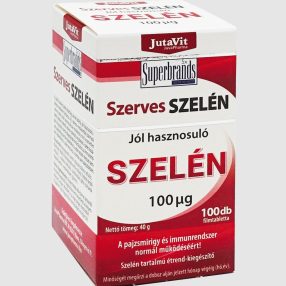 JutaVit Szerves Szelén tabletta 100 μg 100 db