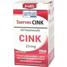 JutaVit Szerves Cink filmtabletta 100 db