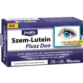   JutaVit Szem-Lutein Plusz Duo tabletta és lágyzselatin kapszula 90db