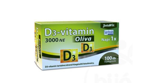 Jutavit D3 vitamin 3000 NE Oliva 100 db