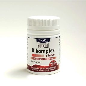 JutaVit B-komplex + Folsav tabletta 60db