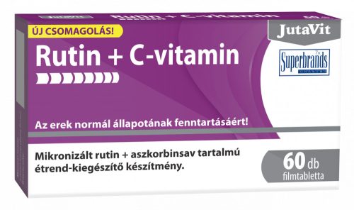 Jutavit Rutin + C-vitamin tabletta 60 db